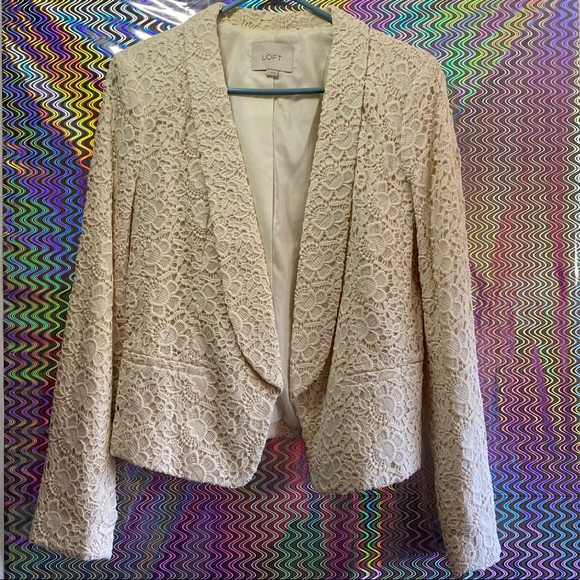 LOFT Jackets & Blazers - Cream Blazer